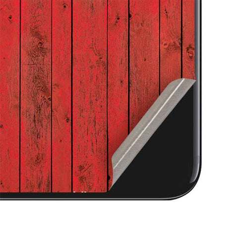 Portuguese Flag Dark Wood iPhone SE (2nd & 3rd Gen) Skin